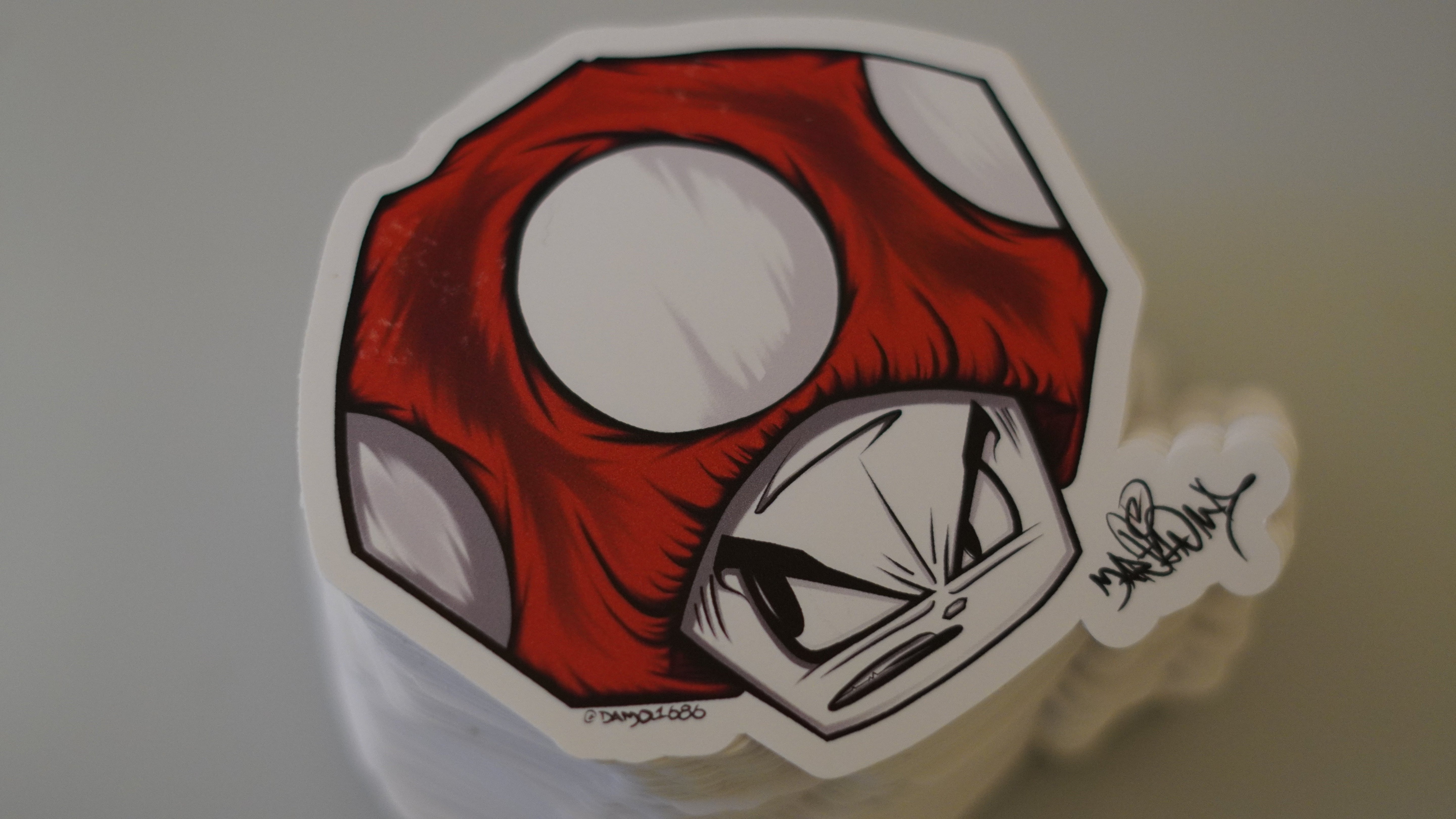 8  inch  100  Custom stickers promo